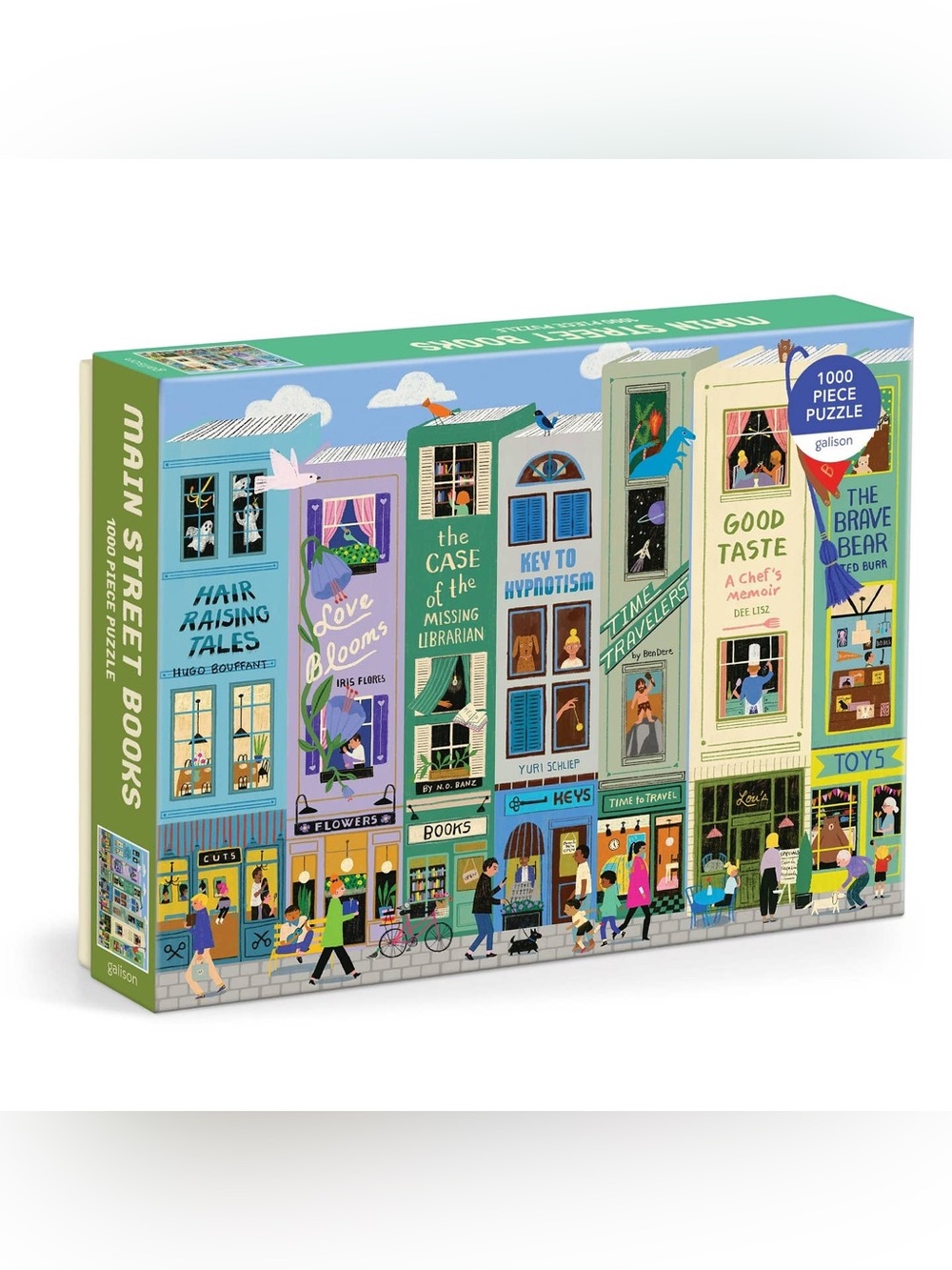 Galison Main Street Books 1000 piece puzzle